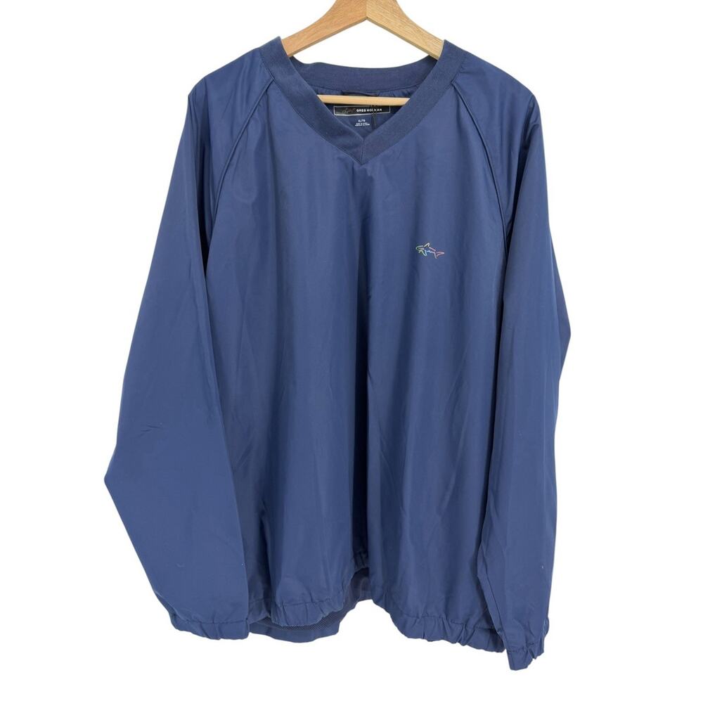 Greg Norman NWT Men’s Size Xl Windbreaker Golf Jacket V-neck Pullover Activewear